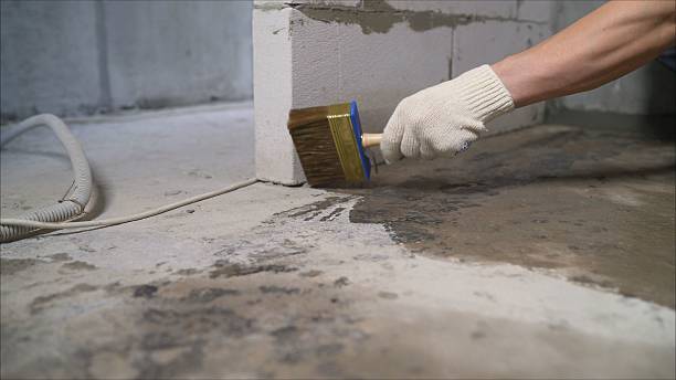 Crawl space vapor barrier installation in Englewood, OH